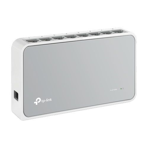Switch L2, 8 x RJ45 10/100 Mbps, Unmanaged – TP-Link TL-SF1008D