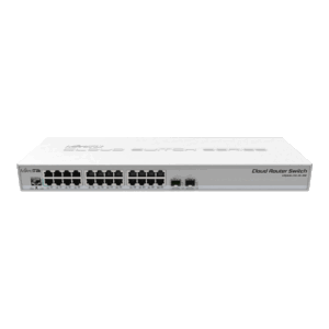 Management Switch 24 x Gigabit, 2 x SFP+, 1U – Mikrotik CRS326-24G-2S+RM