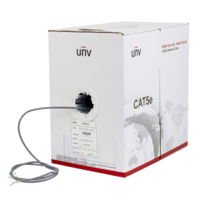 Cablu UTP cat5e 0.45mm, cupru integral, cutie 305 metri – UNV CAB-LC2100B-E-IN