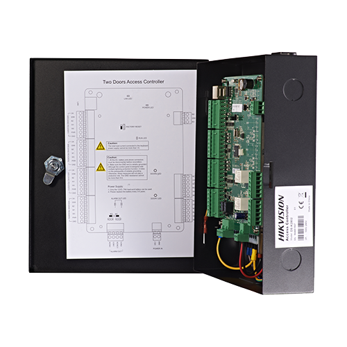 Centrala de control acces pentru 2 usi bidirectionala, conexiune TCP/IP – HIKVISION DS-K2802