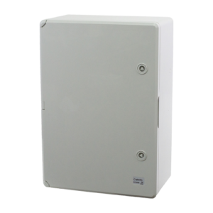 Cutie distributie IP65 din ABS gri, usa mata, placa metalica, 350x500x190 mm PP3006