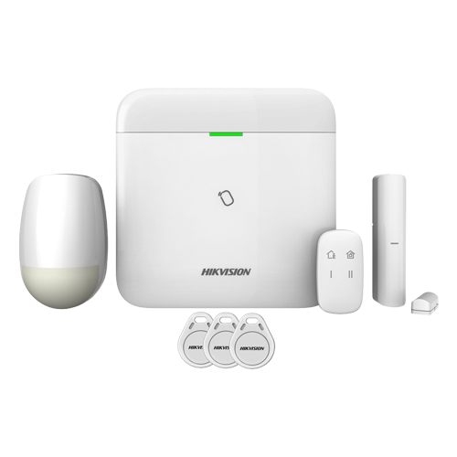 Exemplu din categoria Kituri sisteme de alarma: Kit sistem de alarma AX PRO Wireless, LAN + Wi-Fi + 3G/4G + RFID – HIKVISION DS-PWA96-KIT-WE