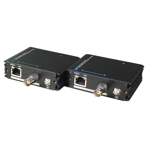 Extender date+PoE (EPOC) pe cablu Coaxial/UTP, 400-500 metri – UTEPO UTP7301EPOC
