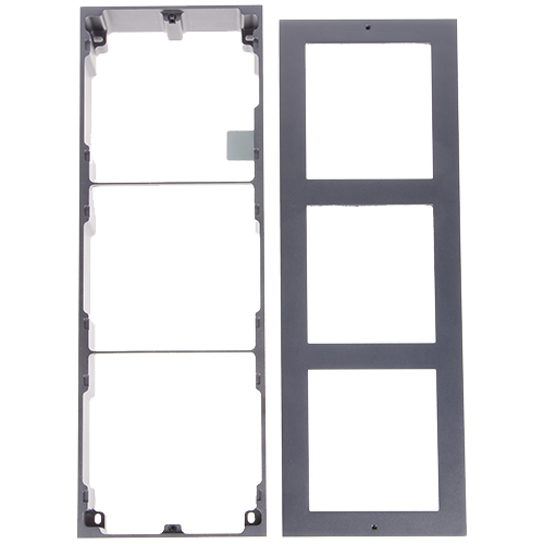 Rama montaj aparent, 3 module, pentru Interfon modular – HIKVISION DS-KD-ACW3
