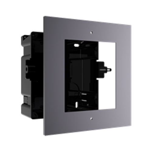 Rama montaj ingropat, 1 modul, pentru Interfon modular – HIKVISION DS-KD-ACF1