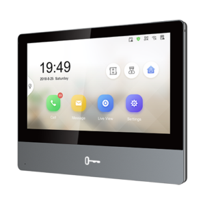 Monitor videointerfon TCP/IP Wireless, Touch Screen IPS-TFT LCD 7inch – HIKVISION DS-KH8350-WTE1