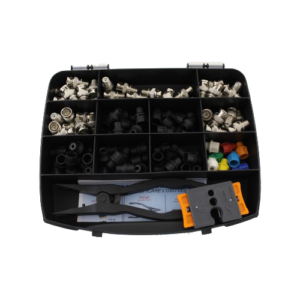 Kit 50 conectori CAP SYSTEM, decapator si cleste sertizare – CAP SYSTEM CAP-KIT2BNC
