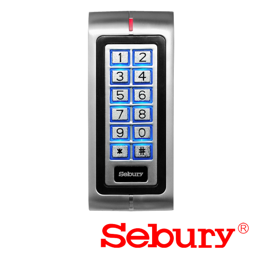 Controler stand-alone cu tastatura si cititor card, carcasa antivandal – SEBURY SEB-K2