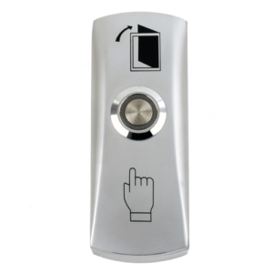 Buton iesire aplicabil din metal, cu LED CSB-805L