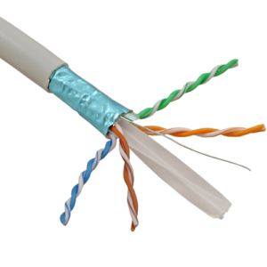 Cablu FTP, cat 6, CUPRU 100%, manta LSZH 305m – ELAN ELN-FTP-6-CU