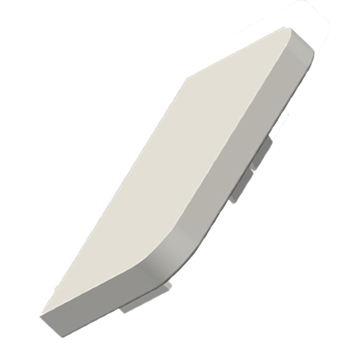 Capac terminal pentru canal cablu 102×50 mm – DLX DLX-102-05