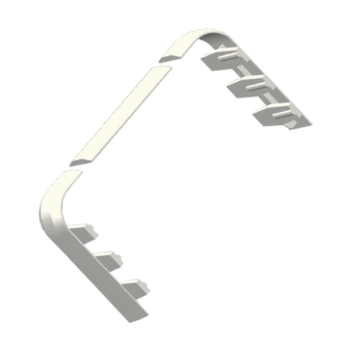 Element de imbinare pentru canal cablu 102×50 mm – DLX DLX-102-06
