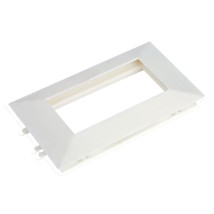 Rama alba tripla pentru aparataj 45×45 mm (6 module) – DLX DLX-102-13