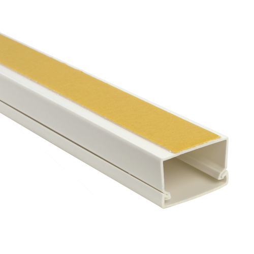 Canal cablu 40×25 mm cu adeziv, 2m – DLX PVCA-406-25