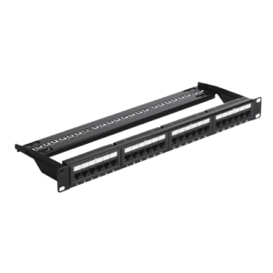 Patch Panel 1U, UTP cat5e, 24 porturi RJ45 – ASYTECH Networking ASY-PP-UTP5E-24