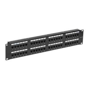 Patch Panel 2U, UTP cat5e, 48 porturi RJ45 – ASYTECH Networking ASY-PP-UTP5E-48