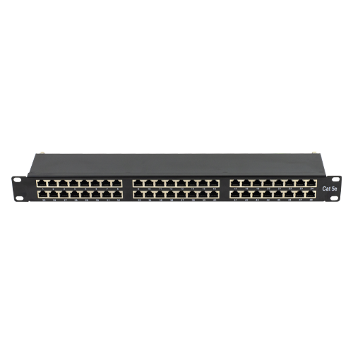 Patch Panel 2U, FTP cat5e, 48 porturi RJ45 – ASYTECH Networking ASY-PP-FTP5E-48