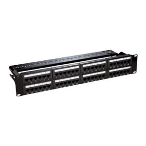 Patch Panel 2U, UTP cat6, 48 porturi RJ45 – ASYTECH Networking ASY-PP-UTP6-48