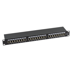 Patch Panel 1U, FTP cat6, 24 porturi RJ45 – ASYTECH Networking ASY-PP-FTP6-24