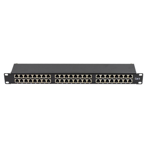Patch Panel 2U, FTP cat6, 48 porturi RJ45 – ASYTECH Networking ASY-PP-FTP6-48