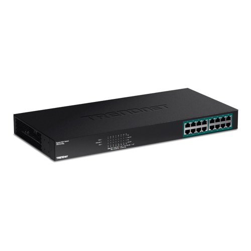 Switch 16 x RJ45 Gigabit PoE+ 246W – TRENDnet TPE-TG160G