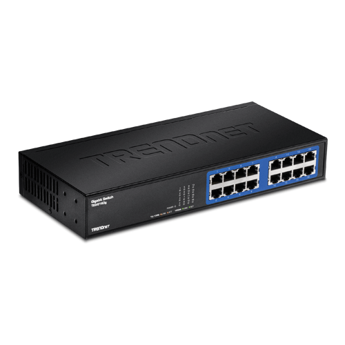 Switch GREENnet 16 x RJ45 Gigabit – TRENDnet TEG-S16DG