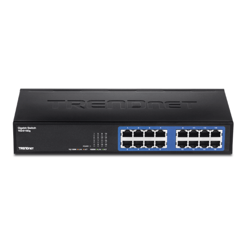 Switch GREENnet 16 x RJ45 Gigabit – TRENDnet TEG-S16DG