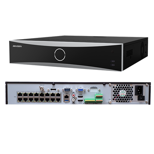 NVR 4K AcuSense 32 canale 12MP, + 16 porturi PoE – HIKVISION DS-7732NXI-I4-16P-S