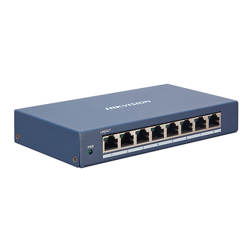 Switch L2, 8 x RJ45 1G, Smart Management- HIKVISION DS-3E1508-EI