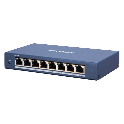 Switch L2, 8 x RJ45 1G, Smart Management- HIKVISION DS-3E1508-EI