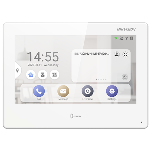 Statie All-in-one TCP/IP Wireless, Touch Screen TFT LCD 10.1-inch – HIKVISION DS-KH9510-WTE1