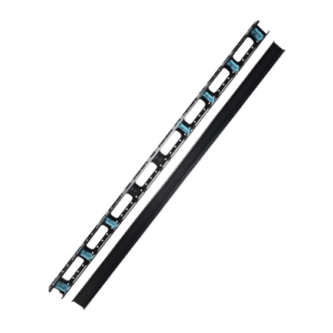 Organizator vertical cabluri, metalic, 42U – ASYTECH Networking ASY-VCM-42