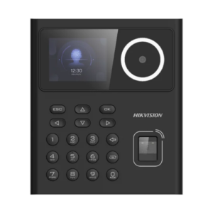 Terminal standalone control acces cu Recunoastere faciala, Amprenta, Card MIFARE si PIN, camera 2MP, ecran LCD color 2.4 inch – HIKVISION DS-K1T320MFWX