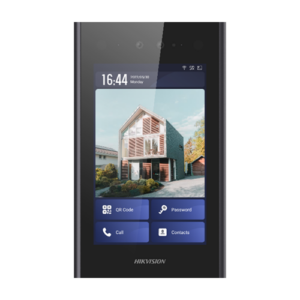 Videointerfon TCP/IP, 8′ touch screen, recunoastere faciala – HIKVISION DS-KD9403-E6