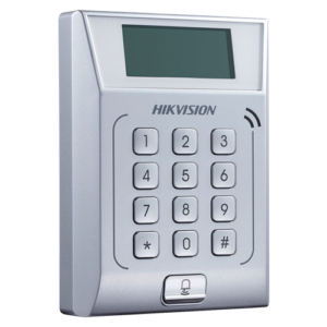 Controler stand-alone TCP/IP cu tastatura si cititor card – HIKVISION DS-K1T802M