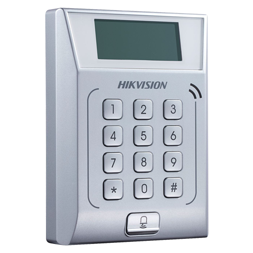 Controler stand-alone TCP/IP cu tastatura si cititor card – HIKVISION DS-K1T802M