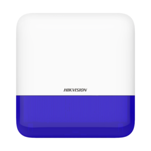 Sirena wireless AX PRO de exterior cu flash, led albastru, 868Mhz – HIKVISION DS-PS1-E-WE-B