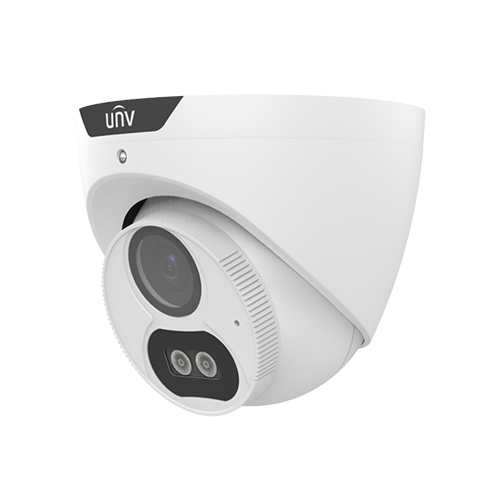 ColorHunter – Camera AnalogHD 2MP, lentila 2.8mm, WL 40m, Mic. – UNV UAC-T122-AF28M-W
