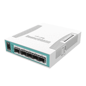 Smart Switch, 5 x SFP, 1 x Combo SFP/Gigabit – Mikrotik CRS106-1C-5S