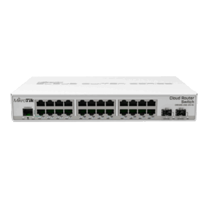 Management Switch 24 x Gigabit, 2 x SFP+ – Mikrotik CRS326-24G-2S+IN