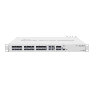 Management Switch 20 x SFP, 4 x SFP+, 4 x Combo (Gigabit sau SFP) – Mikrotik CRS328-4C-20S-4S+RM