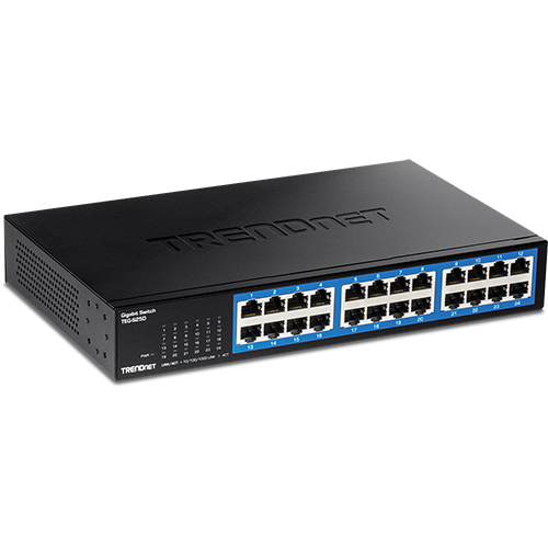 Switch Desktop 24 x RJ45 Gigabit – TRENDnet TEG-S25D