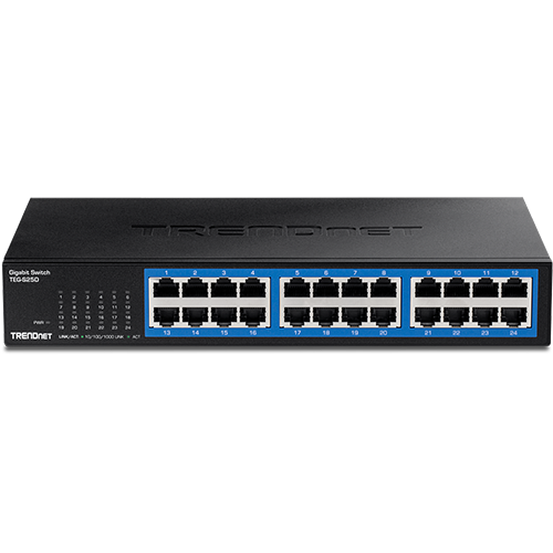 Switch Desktop 24 x RJ45 Gigabit – TRENDnet TEG-S25D