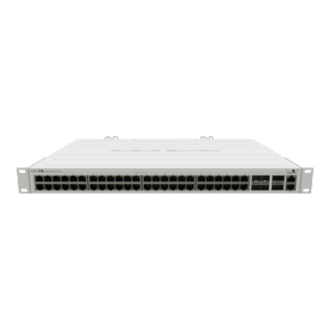 Management Switch, 48 x Gigabit, 4 x 10G SFP+, 2 x 40G QSFP+ – Mikrotik CRS354-48G-4S+2Q+RM