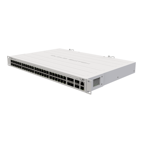 Management Switch, 48 x Gigabit, 4 x 10G SFP+, 2 x 40G QSFP+ – Mikrotik CRS354-48G-4S+2Q+RM