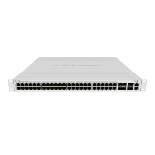 Management Switch 48 x Gigabit PoE+ OUT 700W, 4 x 10G SFP+, 2 x 40G QSFP+ – Mikrotik CRS354-48P-4S+2Q+RM