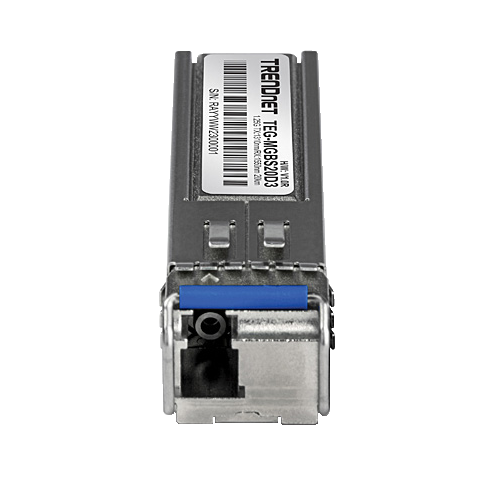 Modul SFP, 1.25G, SM, Simplex LC, 20km, TX:1310/RX:1550nm, BiDi – TRENDnet TEG-MGBS20D3