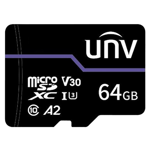 Card memorie 64GB, PURPLE CARD – UNV TF-64G-T