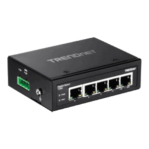 Switch industrial 5 x RJ45 Gigabit DIN-Rail – TRENDnet TI-G50
