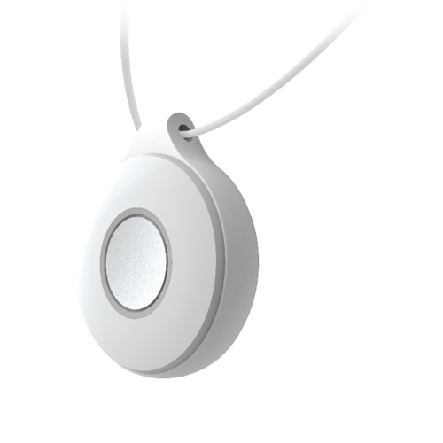 Buton portabil de urgenta Wireless AX PRO 868Mhz, un canal – HIKVISION DS-PDEBP1-EG2-WE